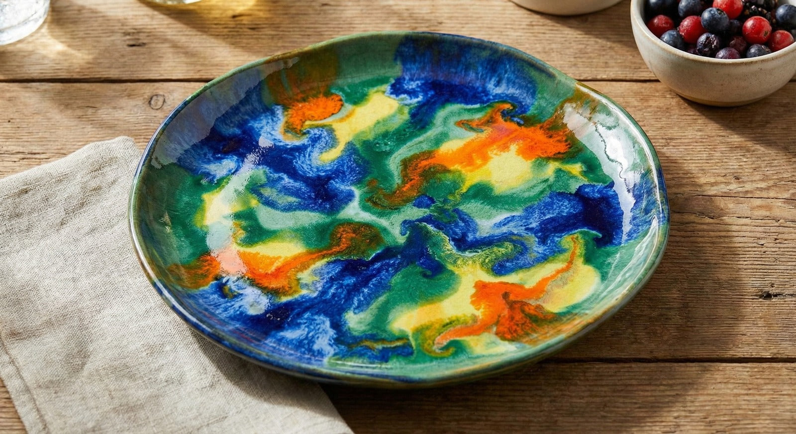 A Pop of Functional Tabletop Art