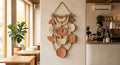 Wall Hanging Organic Terracotta & Jute Wall Art